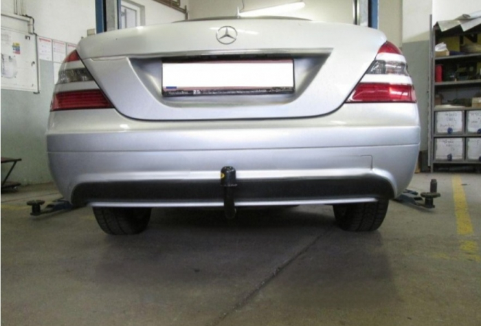 Carlig remorcare Mercedes S Class (W221) 2005 - 2013 demontabil automat vertical marca Autohak [8]