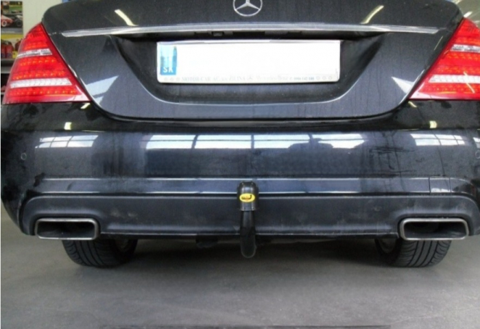 Carlig remorcare Mercedes S Class (W221) 2005 - 2013 demontabil automat vertical marca Autohak [6]