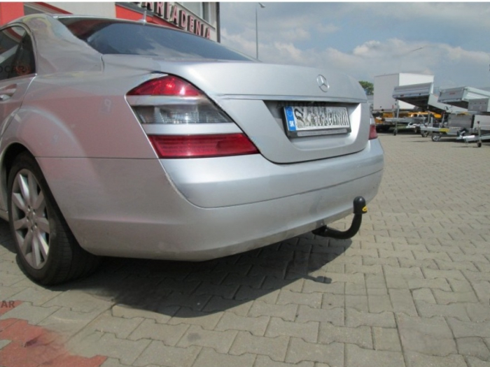 Carlig remorcare Mercedes S Class (W221) 2005 - 2013 demontabil automat vertical marca Autohak [4]