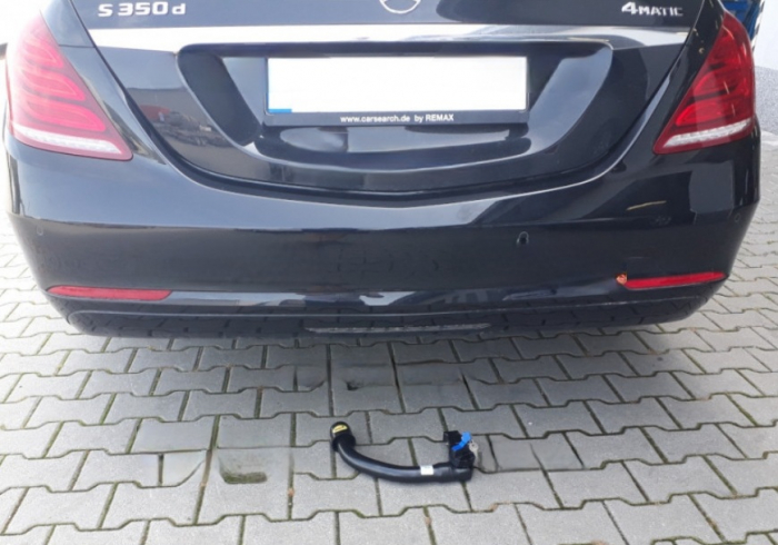 Carlig remorcare Mercedes S Class (W222) dupa 2013 demontabil automat vertical marca Autohak [11]