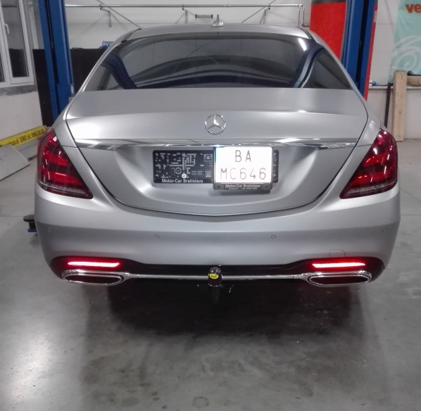 Carlig remorcare Mercedes S Class (W222) dupa 2013 demontabil automat vertical marca Autohak [4]