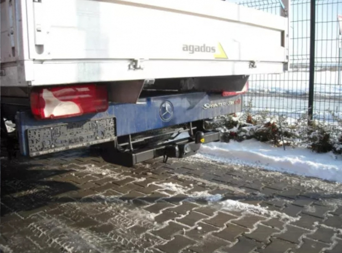 Carlig remorcare Mercedes Sprinter duba/platforma fara treapta punte simpla dupa 2006 marca Autohak [7]