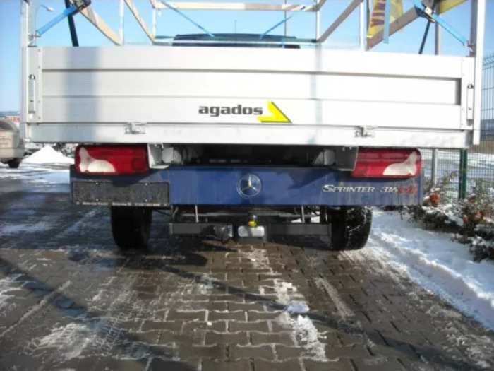 Carlig remorcare Mercedes Sprinter duba/platforma fara treapta punte simpla dupa 2006 marca Autohak [11]
