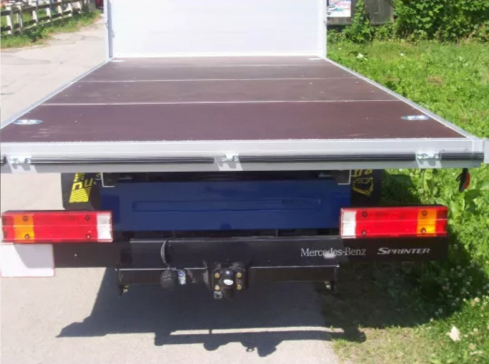 Carlig remorcare Mercedes Sprinter platforma punte dubla 1995 - 2006 [2]