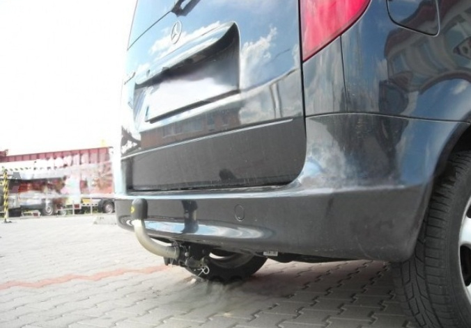 Carlig remorcare Mercedes Vaneo (W414) dupa 02/2002 demontabil automat cu maneta marca Autohak [4]
