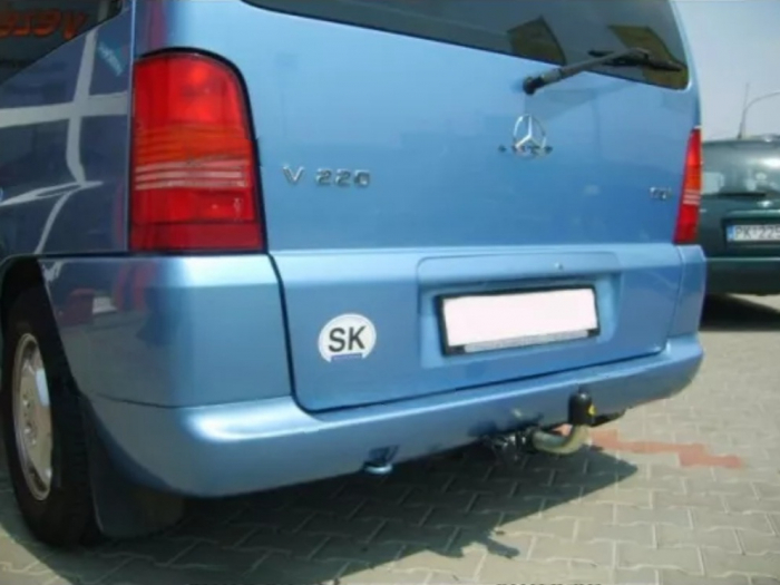 Carlig remorcare Mercedes Vito W638 van 1996 - 2003 demontabil automat cu maneta [2]
