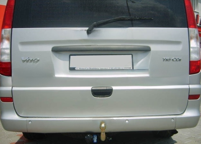 Carlig remorcare Mercedes Vito (W639) 2003 - 2014 demontabil automat cu maneta marca Autohak [7]