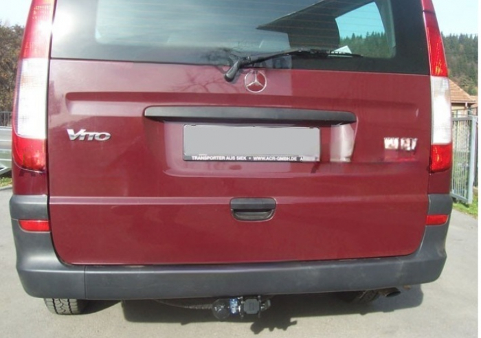 Carlig remorcare Mercedes Vito (W639) 2003 - 2014 demontabil automat cu maneta marca Autohak [5]