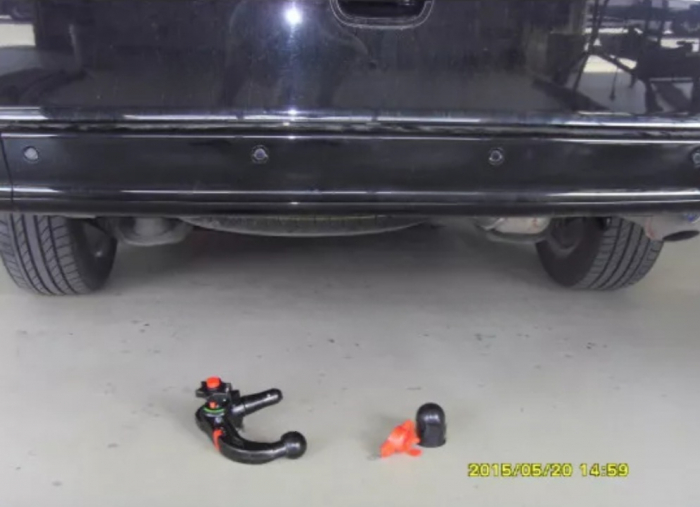 Carlig remorcare Mercedes Vito W639 van 2003 - 2014 demontabil automat vertical [2]