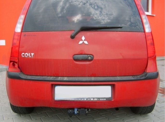 Carlig remorcare Mitsubishi Colt 5 usi dupa 2004 demontabil automat cu maneta marca Autohak [5]