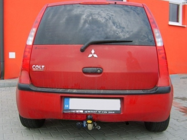 Carlig remorcare Mitsubishi Colt 5 usi dupa 2004 demontabil automat cu maneta marca Autohak [6]