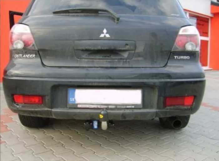 Carlig remorcare Mitsubishi Outlander 5 usi 2003 - 2007 demontabil automat cu maneta [7]