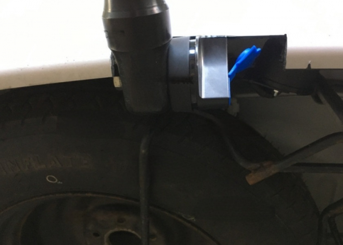 Carlig remorcare Mitsubishi Outlander dupa 2012 demontabil automat vertical marca Autohak [4]