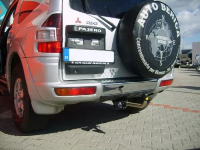 Carlig remorcare Mitsubishi Pajero 5 usi 2000 - 2006 demontabil automat cu maneta [6]