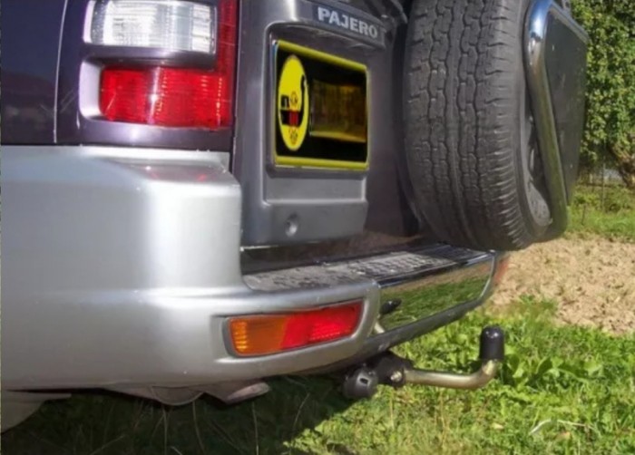 Carlig remorcare Mitsubishi Pajero 5 usi 2000 - 2006 demontabil automat cu maneta [3]