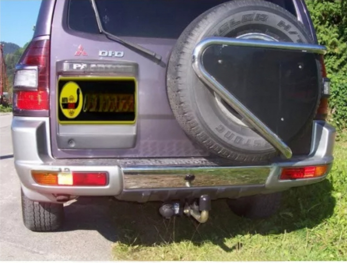 Carlig remorcare Mitsubishi Pajero 5 usi 2000 - 2006 demontabil automat cu maneta [2]