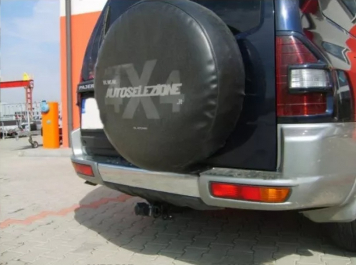 Carlig remorcare Mitsubishi Pajero 5 usi 2000 - 2006 demontabil automat cu maneta [10]