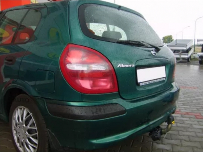 Carlig remorcare Nissan Almera N16 3/5 usi 2000 - 2006 demontabil automat cu maneta [2]