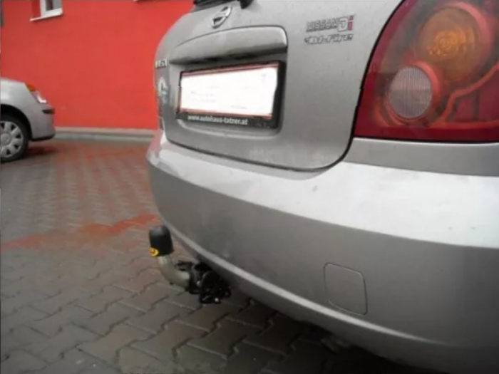 Carlig remorcare Nissan Almera N16 3/5 usi 2000 - 2006 demontabil automat cu maneta [7]
