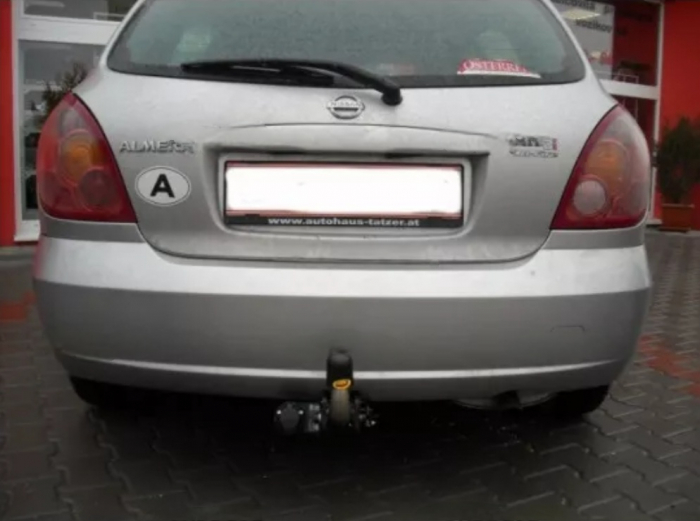 Carlig remorcare Nissan Almera N16 3/5 usi 2000 - 2006 demontabil automat cu maneta [5]