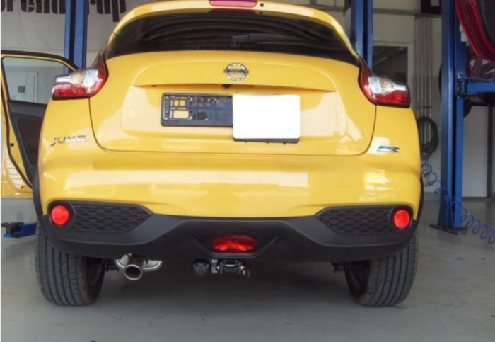 Carlig remorcare Nissan Juke tractiune fata dupa 2010 demontabil automat cu maneta marca Autohak [3]