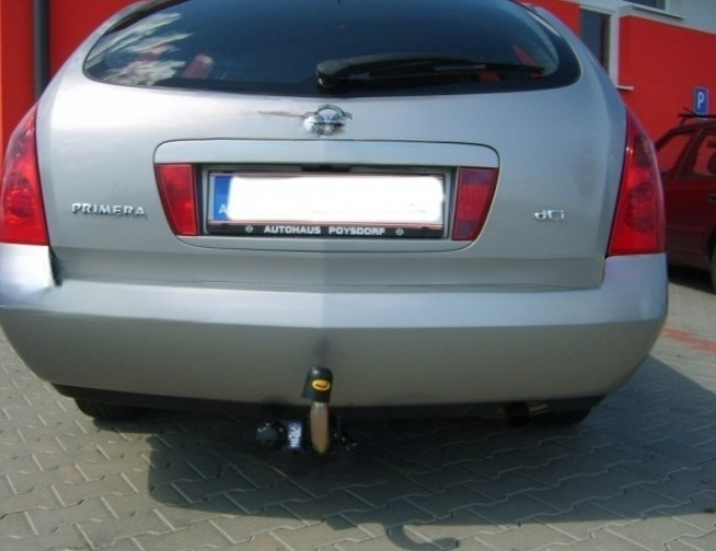 Carlig remorcare Nissan Primera combi dupa 2002 demontabil automat cu maneta marca Autohak [4]