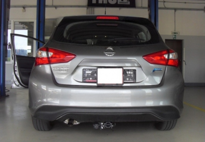Carlig remorcare Nissan Pulsar dupa 2014 demontabil automat cu maneta marca Autohak [7]