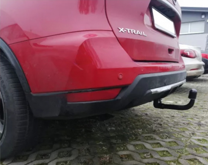 Carlig remorcare Nissan X-Trail T32 facelift dupa 2017 demontabil automat vertical marca Autohak [7]