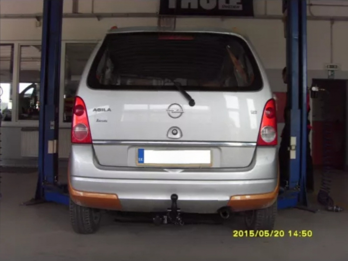 Carlig remorcare Opel Agila 2002 - 2008 demontabil automat cu maneta [8]