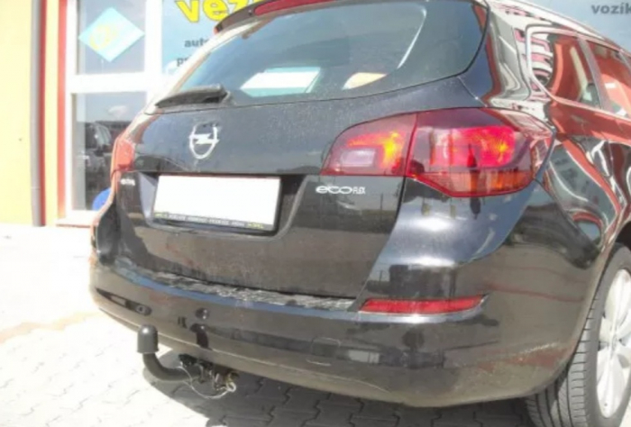 Carlig remorcare Opel Astra J combi 2009 - 2015 demontabil automat cu maneta marca Autohak [6]