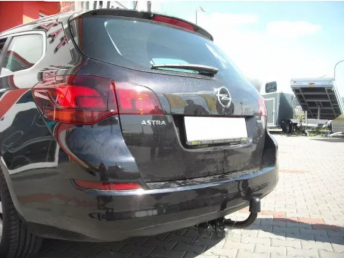 Carlig remorcare Opel Astra J combi 2009 - 2015 demontabil automat cu maneta marca Autohak [4]