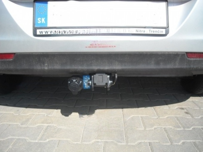 Carlig remorcare Opel Astra J htb 2009 - 2015 demontabil automat cu maneta marca Autohak [2]