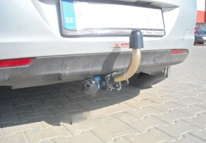 Carlig remorcare Opel Astra J htb 2009 - 2015 demontabil automat cu maneta marca Autohak [4]