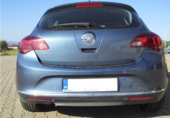 Carlig remorcare Opel Astra J htb 2009 - 2015 demontabil automat vertical marca Autohak [10]