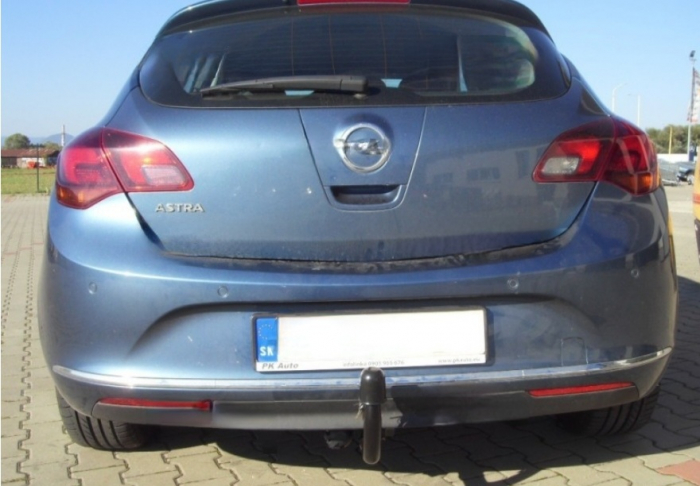 Carlig remorcare Opel Astra J htb 2009 - 2015 demontabil automat vertical marca Autohak [9]