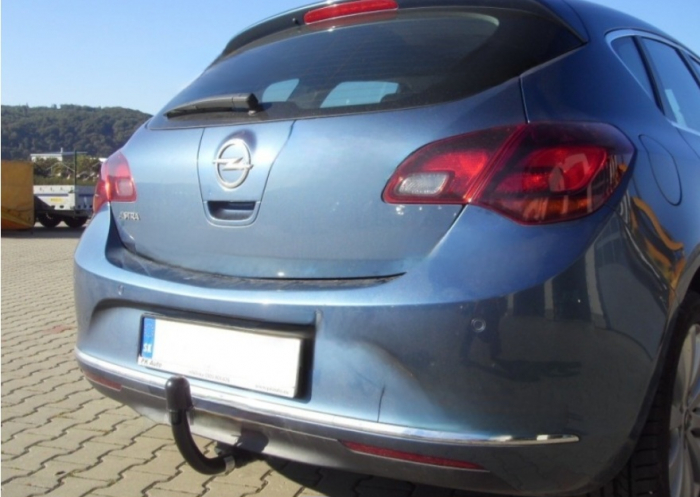 Carlig remorcare Opel Astra J htb 2009 - 2015 demontabil automat vertical marca Autohak [8]