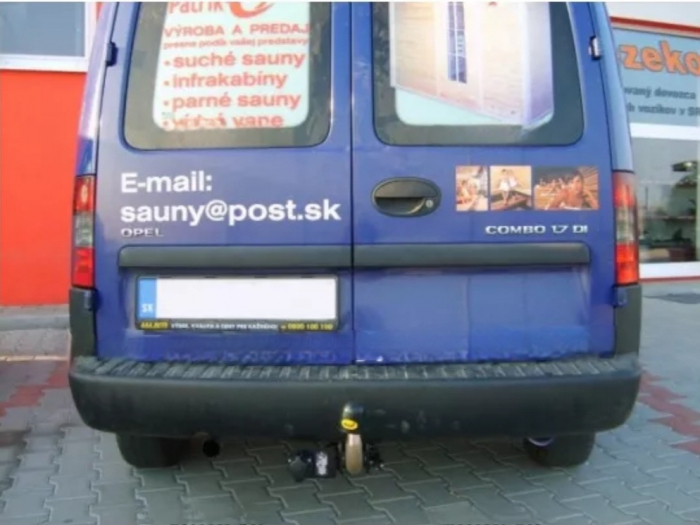 Carlig remorcare Opel Combo van 2001 - 2012 demontabil automat cu maneta [2]
