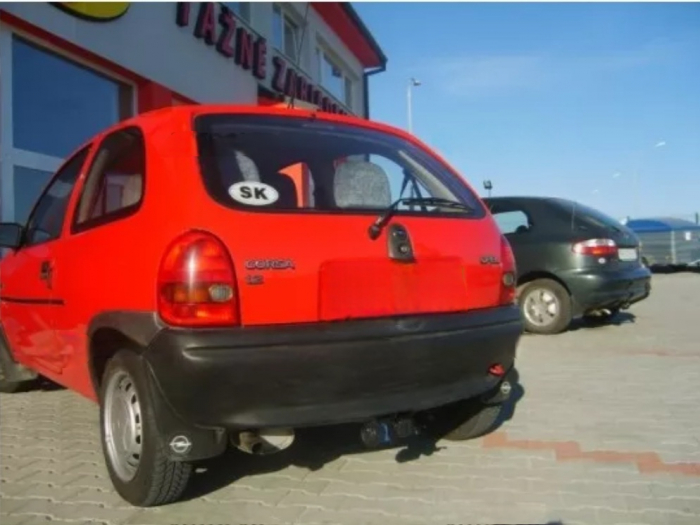 Carlig remorcare Opel Corsa B htb 1993 - 2000 demontabil automat cu maneta [3]