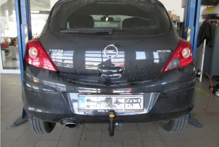 Carlig remorcare Opel Corsa D 2006 - 2019 demontabil automat vertical marca Autohak [4]