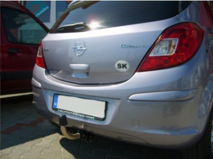 Carlig remorcare Opel Corsa E 2014 - 2019 demontabil automat cu maneta marca Autohak [4]