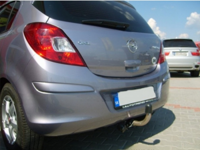 Carlig remorcare Opel Corsa E 2014 - 2019 demontabil automat cu maneta marca Autohak [3]