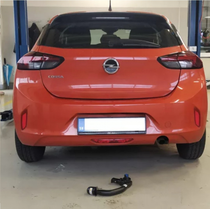 Carlig remorcare Opel Corsa F dupa 08/2019 demontabil automat vertical marca Autohak [8]