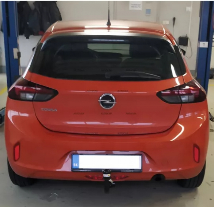 Carlig remorcare Opel Corsa F dupa 08/2019 demontabil automat vertical marca Autohak [4]