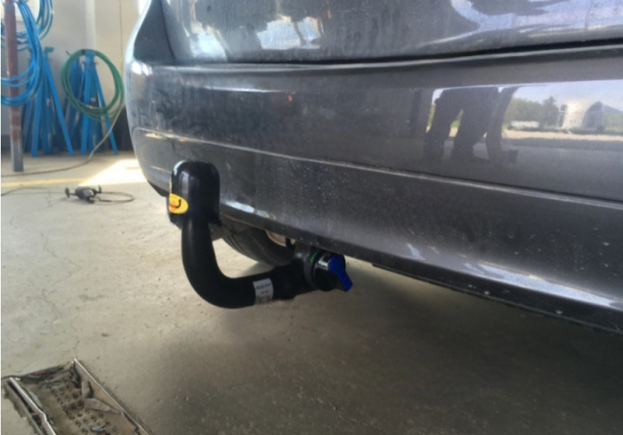 Carlig remorcare Opel Meriva dupa 2010 demontabil automat vertical marca Autohak [7]
