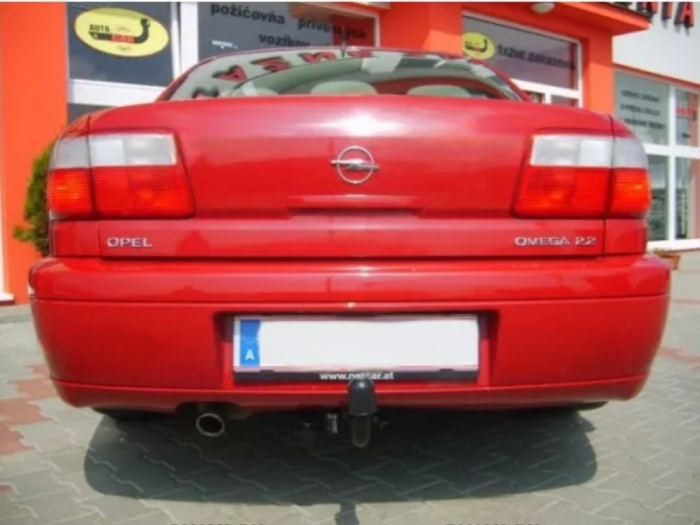 Carlig remorcare Opel Omega 4 usi 1994 - 2003 demontabil automat cu maneta [2]