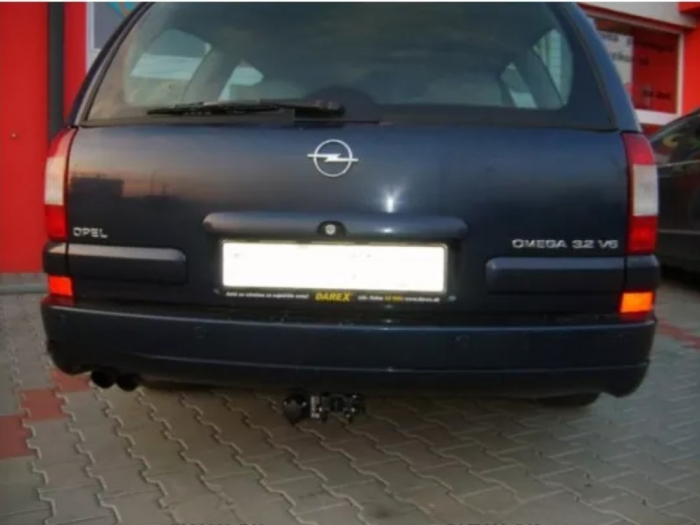 Carlig remorcare Opel Omega combi 1994 - 2003 demontabil automat cu maneta [5]
