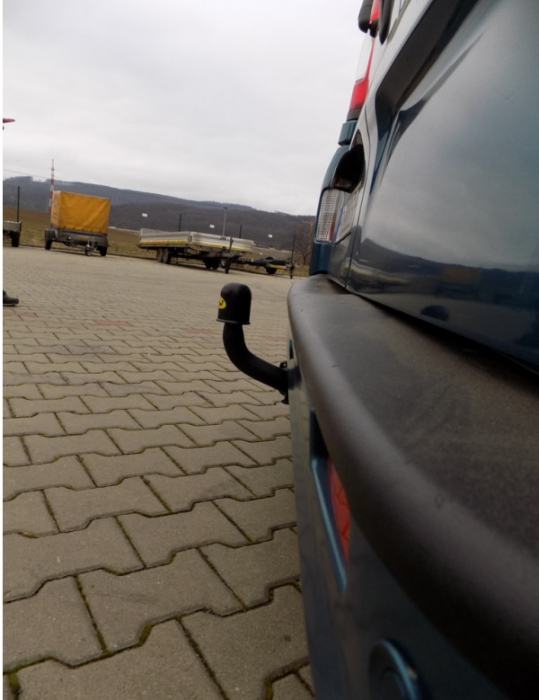 Carlig remorcare Opel Vivaro 2001 - 2014 demontabil automat cu maneta marca Autohak [4]