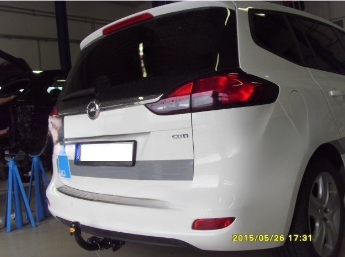 Carlig remorcare Opel Zafira C 2012 - 2019 demontabil automat cu maneta marca Autohak [3]