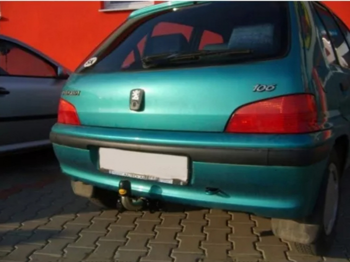 Carlig remorcare Peugeot 106 htb 1996 - 2003 demontabil automat cu maneta [2]