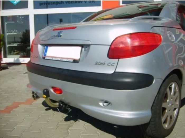 Carlig remorcare Peugeot 206 CC 2003 - 2009 demontabil automat cu maneta [4]